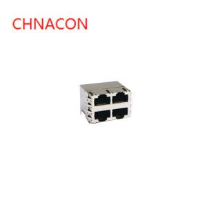 RJ45 2*2 8P8CS 6U 带...