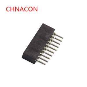 1.27MM 单排 10P 直插...